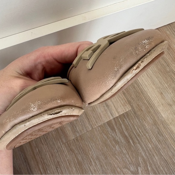 Sam Edelman Florence Nude Leather Ballet Flats Size 8 - Picture 6 of 7